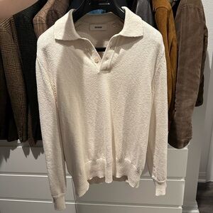 Seafarer rugby polo cream large